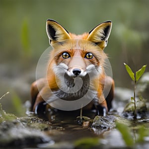 AI Images - Red Fox Wildlife