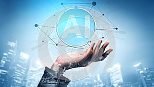 AI Learning and Artificial Intelligence Concept