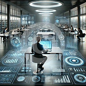 AI in the Library AI-GENERATED