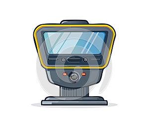A AI Lidar Sensor simple illustration