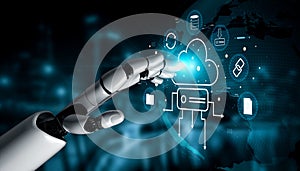 AI Managed Cloud Storage and Data Synchronization Motif