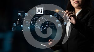 AI Neural Network and Data Processing System Latch