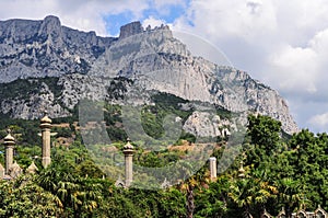 Ai Petri as seen from the Vorontsov Palace