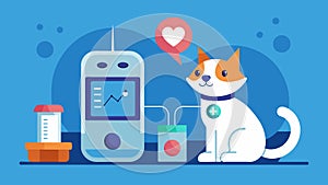 An AI petsitting device that can dispense medicine at the correct time and monitor your pets health while youre away photo