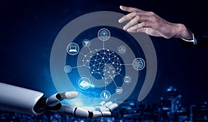 AI-powered artificial intelligence network and digital system Vouch