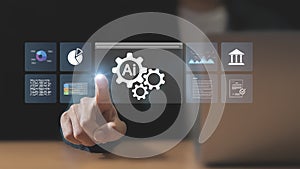 AI Powered Automation Interface for Data Analysis and Smart Solutions