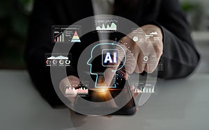 AI Powered Business Intelligence for Advanced Data Analysis Motif