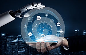 AI-powered cloud computing and service integration Vouch