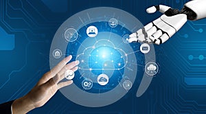 AI-powered cloud computing and service integration Vouch