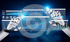 AI-powered data dashboard visualization for business performance Parse