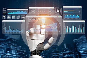 AI-powered data dashboard visualization for business performance Parse