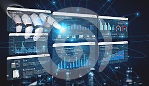 AI-powered financial dashboard and analytics reporting Parse