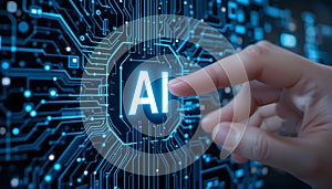 AI-powered generative intelligence creates text documents and abstracts, enhancing innovation.