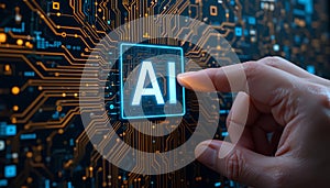 AI-powered generative intelligence creates text documents and abstracts, enhancing innovation.
