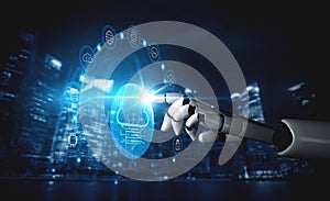 AI-powered Global Cloud Computing Network and Data Services Motif