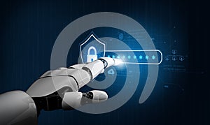 AI-powered network security with integrated biometric authentication. Fermion