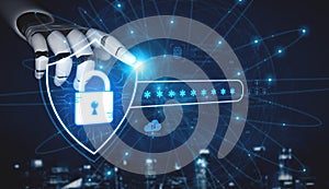 AI-powered network security with integrated biometric authentication. Fermion