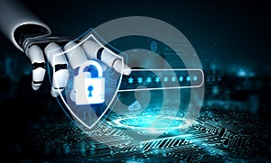 AI-powered network security with integrated biometric authentication. Fermion