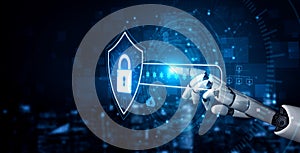 AI-powered network security with integrated biometric authentication. Fermion