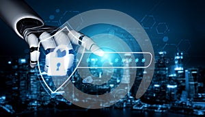 AI-powered network security with integrated biometric authentication. Fermion