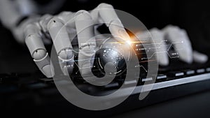 AI processing digital data through neural core model Latch