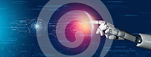 AI processing digital data through neural core model Vouch