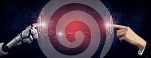 AI processing digital data through neural core model Vouch
