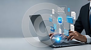 AI processing documents with intelligent document processing system