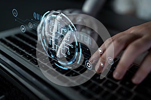 AI on a Quantum Computer High-Performance Processor Motif