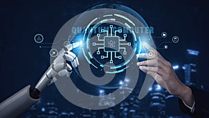 AI on a Quantum Computer High-Performance Processor Motif