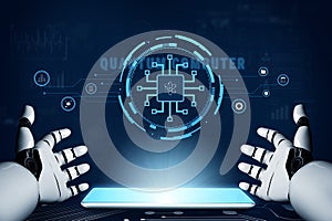 AI on a Quantum Computer High-Performance Processor Motif