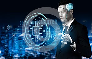 AI on a Quantum Computer High-Performance Processor Motif