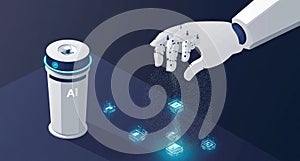 AI Power: Robotic Data Transfer