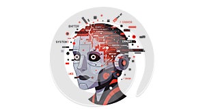 AI Robotic Head: System Error