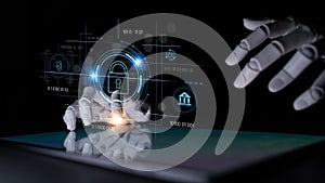 AI Securing Digital Access with Biometric Cybersecurity Layer Latch