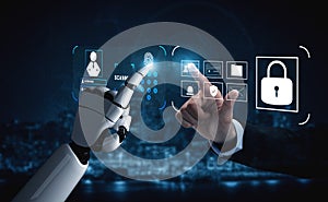 AI Security System for User Authentication and Access Control Motif