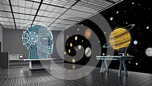 AI and Space Discovery Room