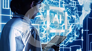 AI supervisor runs code in data center