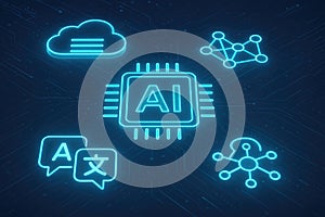 Ai technology cloud computing neural networks machine learning