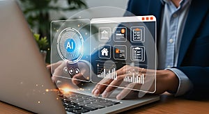 AI technology integration for business automation and data analytics in the digital age