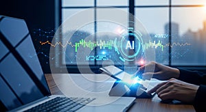 AI Technology on Tablet