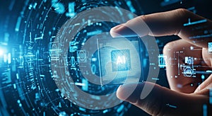 Artificial Intelligence AI Microprocessor Chip Technology