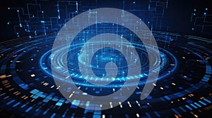 Visualizing Big Data Generated by an Clustering Algorithm in a 3D Circle Design