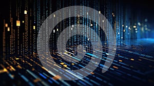 Visualizing Big Data Generated by an Clustering Algorithm in Glowing Design