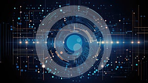 Visualizing in a Circle Kind UI Big Data Generated by an Clustering Algorithm