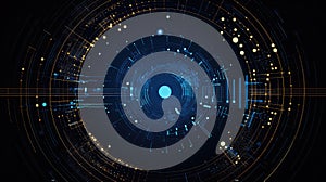 Visualizing in a Circle Kind UI Big Data Generated by an Clustering Algorithm