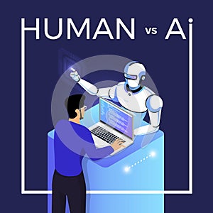 AI vs HUMAN