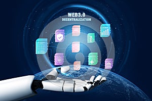 AI in The Web 3.0 Decentralization Technology Ecosystem Motif