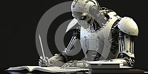 AI writing a book generative ai