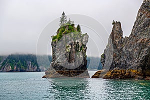 Aialik Bay Formations photo